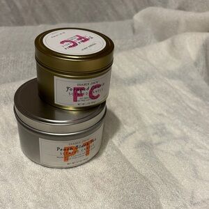 Trader Joe's Scented Tin Candles - Foraged Cassis & Peach Black Tea